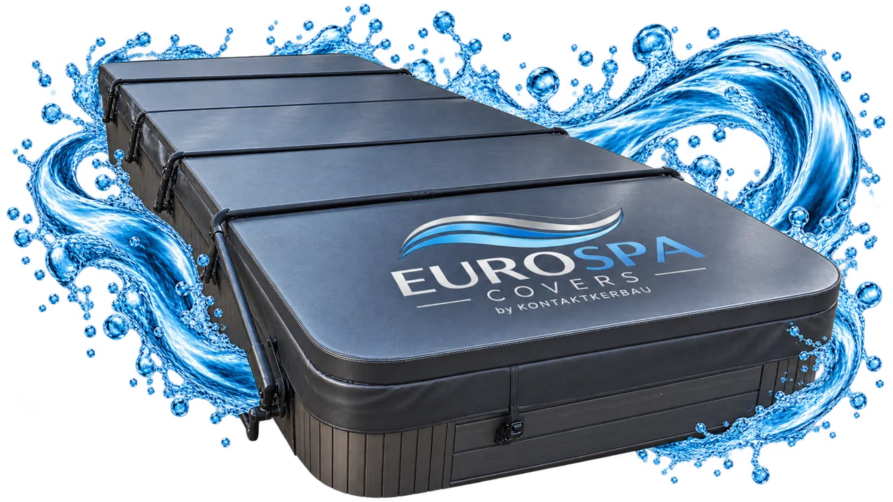 EuroSpaCovers thermo tető egy jakuzzin